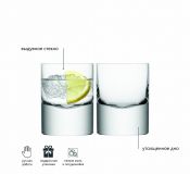 Набор стаканов Boris, 250 мл, 2 шт., LSA International, арт.:G008-09-992