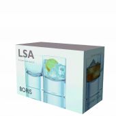 Набор стаканов Boris, 250 мл, 2 шт., LSA International, арт.:G008-09-992