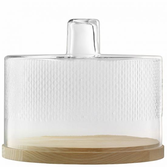 Блюдо сервировочное с крышкой Wicker, ?29 см, LSA International, арт.:G1711-29-148