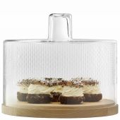 Блюдо сервировочное с крышкой Wicker, ?29 см, LSA International, арт.:G1711-29-148