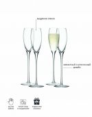 Набор бокалов для шампанского Wine Culture, 330 мл, 2 шт., LSA International, арт.:G1427-12-191