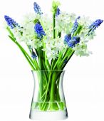 Ваза Dusk, 20 см, зелено-серая, LSA International, арт.:G1400-20-151