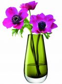 Ваза Flower, 14 см, зеленая, LSA International, арт.:G732-14-414