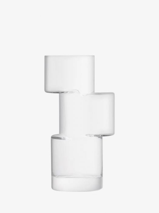 Ваза Tier, 26 см, прозрачная, LSA International, арт.:G1728-26-301