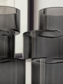 Ваза Tier, 26 см, серый, LSA International, арт.:G1728-26-970 