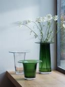 Ваза/Фонарь Victoria изумрудная В36см, LSA International, арт.:G1770-36-392